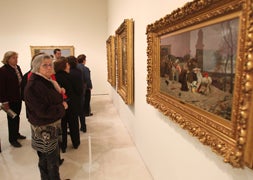 Más de 3.000 personas disfrutaron ayer del museo. / Salvador Salas/