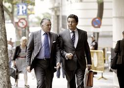 Bárcenas en 2012 acude a declarar a la Audiencia/
