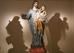 'San José con el Niño', obra de José Salvador Carmona. / SUR/