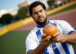 Borja Vivas, en la Ciudad Deportiva de Carranque. :: Antonio Salas/
