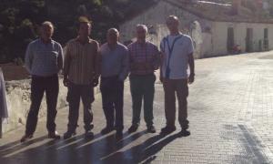 El alcalde, Francisco Muñoz, ha visitado las obras esta semana/