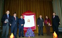 CITAS COFRADES: Leonardo Fernández pinta el paño de la Santa Mujer Verónica/