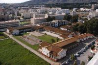 PANORÁMICA. Imagen aérea del Hospital Marítimo de Torremolinos, en la zona de la playa. / E. C./