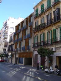HOTEL. Montaje virtual de la fachada. / SUR/