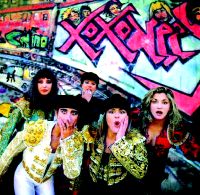EN LOS AÑOS 80. Las Xoxonees, en su época gloriosa, tras desembarcar en Madrid./