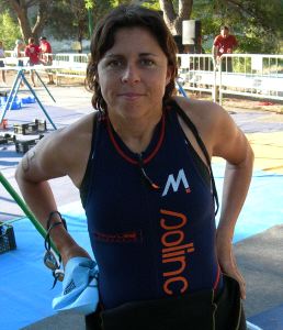 ALEGRÍA. Beatriz Jiménez, satisfecha con su primer puesto. / SUR/