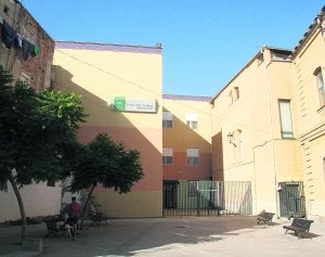 Edificio q.ue albergará la sede de la Filmoteca de Andalucía en Málaga. / ALEX LOBERA/