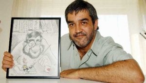 El humorista gráfico Ángel Idígoras mostrará sus composiciones musicales en la sala Gades el próximo diciembre. / F. GONZÁLEZ/