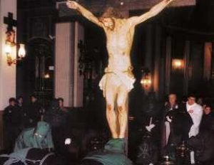 El Cristo agonizante de Rodilla, una imagen imponente. ::
SUR/