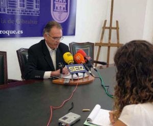Palma, durante la presentación de los cambios que ha realizado en el equipo de Gobierno. ::
SUR/