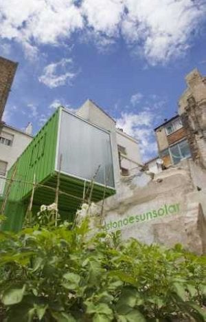 Ejemplo de solar cultivado en la ciudad de Zaragoza. :: SUR/