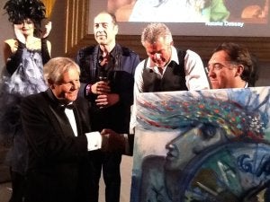 La delegación malagueña presentó la obra de Mérida y un montaje audiovisual. ::
SUR/