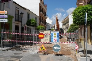 Los trabajos en el segundo tramo del centro ya han comenzado. ::
M. J./