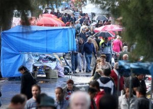 El popular mercadillo se celebrará a partir del próximo domingo en la zona de atracciones de Cortijo de Torres. ::
ÁLVARO CABRERA/