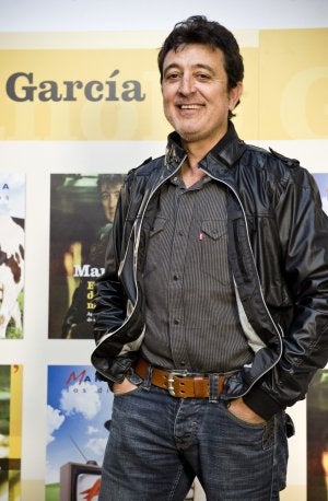 Manolo García, en la presentación de su último disco. ::
EFE/
