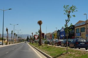 Un área industrial ubicada en el término municipal de Alhaurín de la Torre. :: M. C. J./