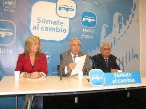 María del Carmen Dueñas, Juan José Imbroda y Antonio Gutiérrez ::
SUR/