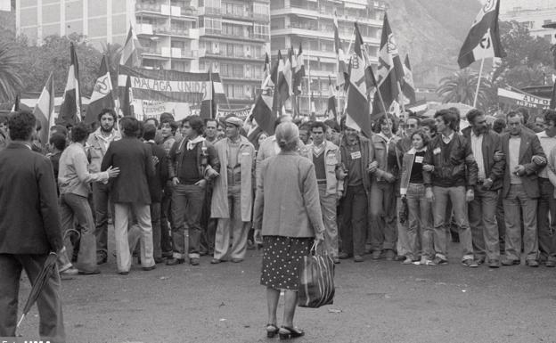Más fotos de la manifestación.