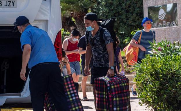 Turistas extranjeros en Mallorca./Efe