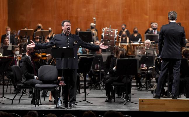 Carlos Álvarez firmó un imponente despliegue interpretativo./Daniel pérez