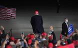 Donald Trump, presidente de Estados Unidos, junto a sus simpatizantes/AFP
