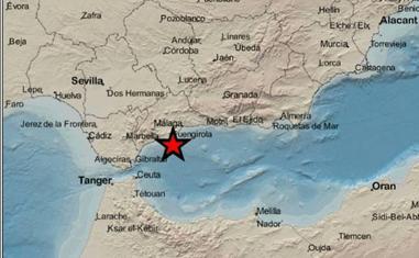 Registrado en Fuengirola un terremoto de magnitud 3,1