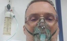 Veljko Mrsic publicó esta imagen en las redes sociales para informar de su estado./INSTAGRAM