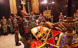 Guardia de los caballeros legionarios al Cristo de la Buena Muerte y Ánimas./sur
