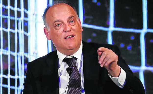 Javier Tebas, presidente de LaLiga. /efe