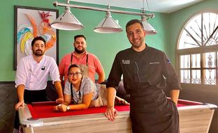 Restaurante La Huella, cocina casual