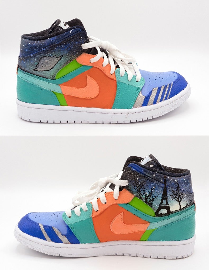 Fotos: Vicustom Shoes: El artista malagueño que convierte zapatillas en  obras de arte | Diario Sur