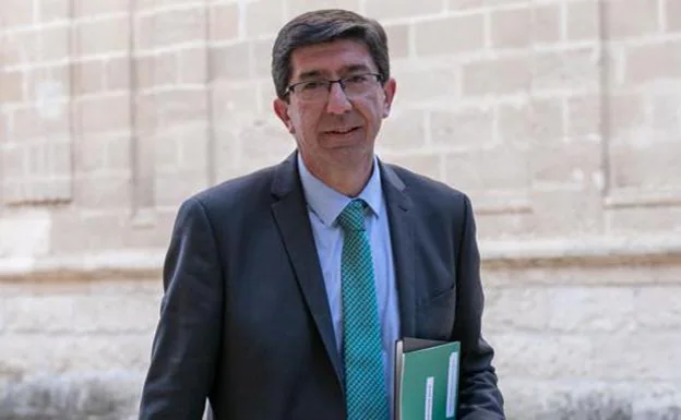 Juan Marín, coordinador andaluz de Ciudadanos.