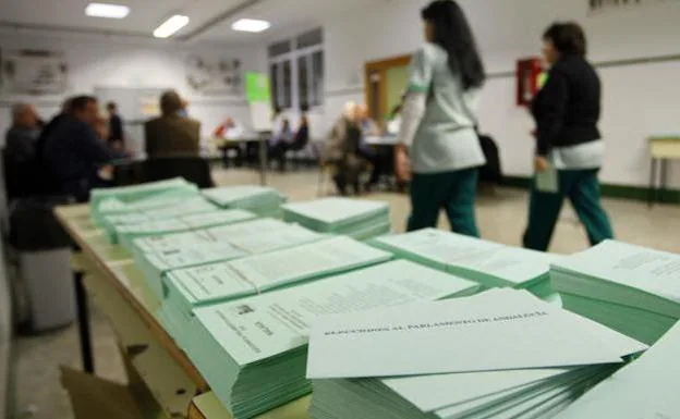 El cambio político en Andalucía se pone a prueba en las urnas