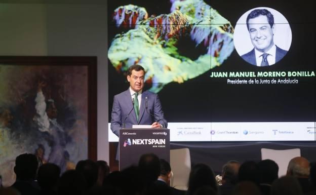 Juanma Moreno anuncia que el presupuesto andaluz para 2023 superará los 45.000 millones