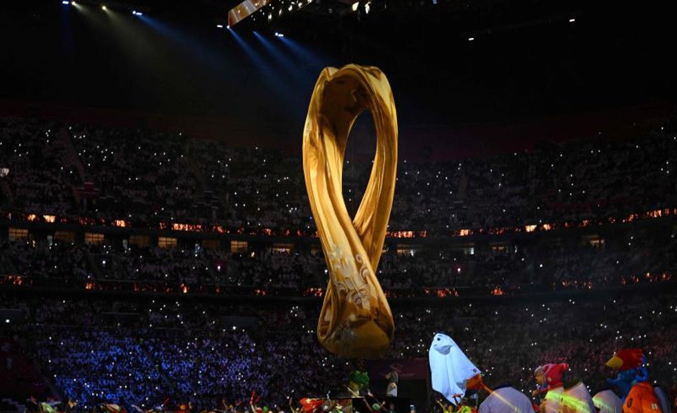 Ceremonia de apertura de Qatar 2022./AFP