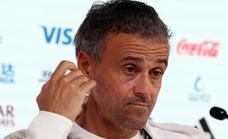 Luis Enrique, en la conferencia de prensa de este sábado previa al choque ante Alemania./efe