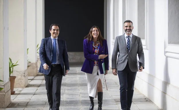 Directores José Antonio Nieto, Loles López y Ramón Fernández-Pacheco.