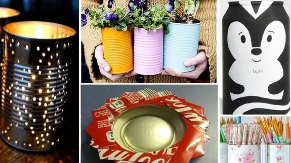 Ideas originales para reciclar latas en casa | Diario Sur