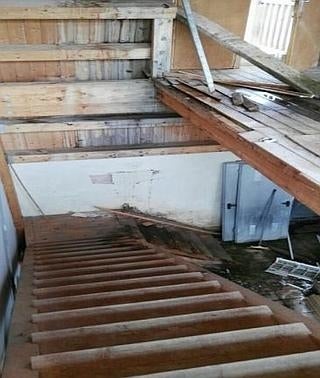 El edificio del Mueble sigue sin uso tras diez años desde su